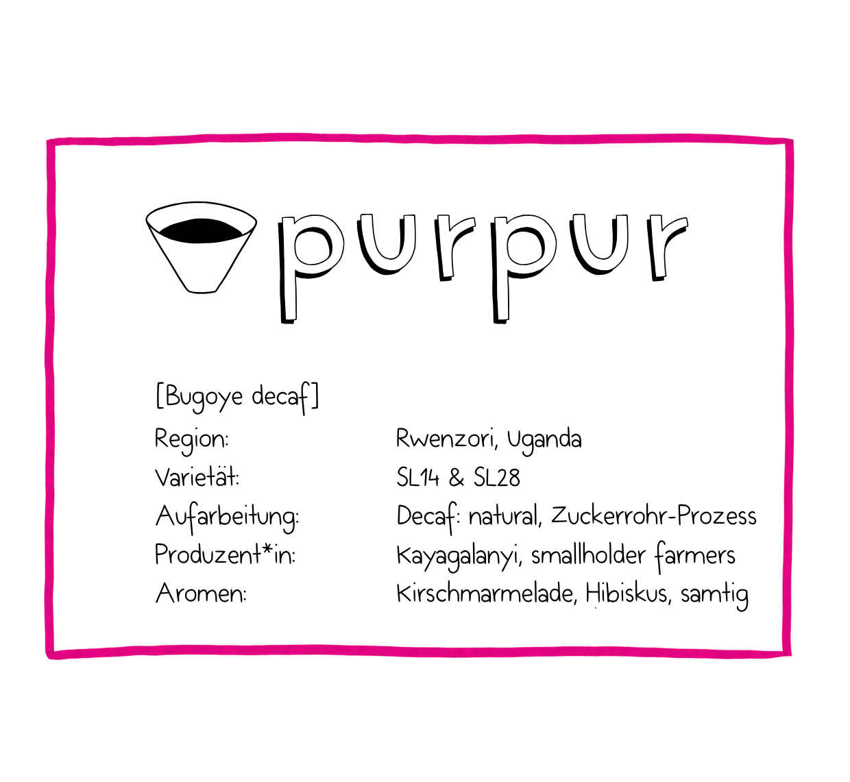 Bugoye Decaf