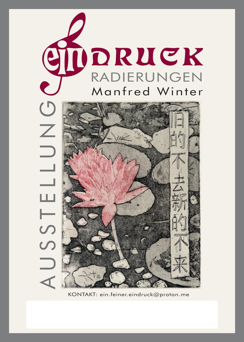 "einDruck" - Radierungen von Manfred Winter